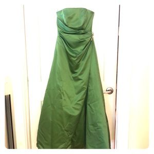 David’s Bridal Strapless Gown